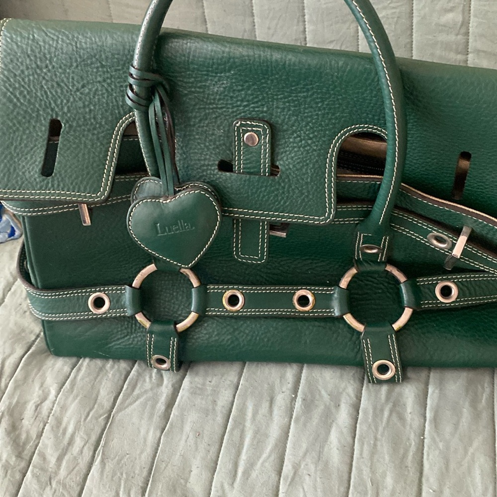 Luella 2002 Weekender Leather Bag